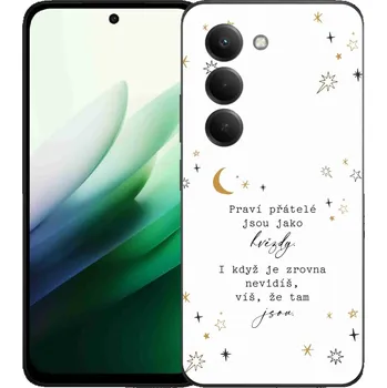 Pouzdro na mobilní telefon Gelový kryt mmCase na Xiaomi Redmi 15 5G (169mm) - citát 6 bílé pozadí