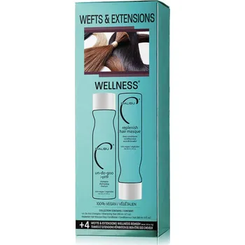 Vlasová regenerace Malibu C Weft & Extensions Wellness Collection, výhodný set
