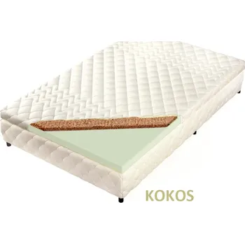 Matrace Tvrdá vrchní matrace - Kokos 140x200cm Anti Allergic Premium