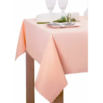 ubrus Teflonový jednobarevný ubrus - Meruňka O 120