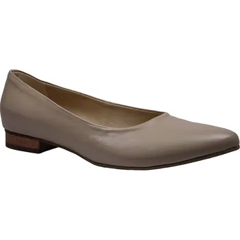 Dámské baleríny Vycházková obuv-baleríny, De-Plus, šíře G, F-157 béžová: Béžová Hladká kůže 29,3 44 G - standardní šíře (26432-26434)