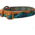 Obojek pro psa Non-stop Dogwear Trail Quest Rachel Pohl Teal/Oak, S