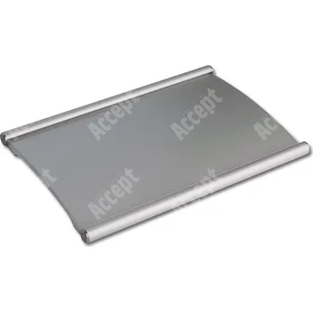 Informační tabulka Stříbrná dveřní tabulka Plato 120 o velikosti&nbsp;187 x 120 mm