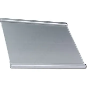Informační tabulka Stříbrná dveřní tabulka Klassik Inox 162 o velikosti&nbsp;187 x 162 mm