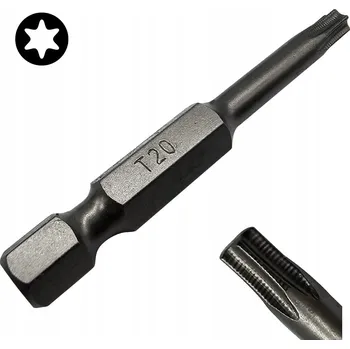 Bit BIT DO ŠROUBOVÁKU TX20 50mm HVĚZDIČKOVÝ TORX TORSION COBIT 1 Ks