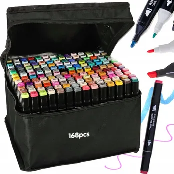 Oboustranný vícebarevný fix Artemis 168 ks