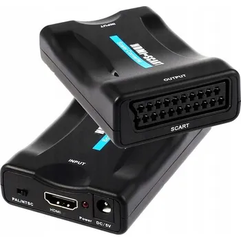 Video redukce Převodník / Adaptér obrazu a zvuku Euro (SCART) na HDMI