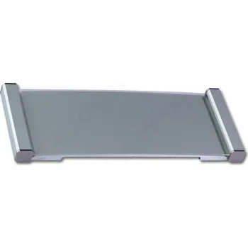 Informační tabulka Stříbrná dveřní tabulka Klassik Inox 132 o velikosti&nbsp;50 x 132 mm