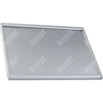 Informační tabulka Stříbrná dveřní tabulka Klassik Plus 162 o velikosti 210 x 162 mm