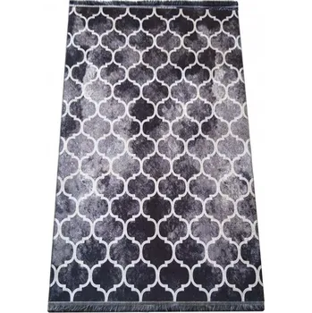 Koberec Kusový koberec HORECA NEW 101 černý Geometrické tvary Do 0,9cm HORECA NEW 20/20/60 60x100 Černá