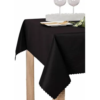ubrus Teflonový jednobarevný ubrus - Černý 30x40