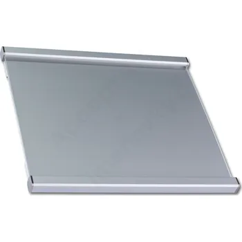 Informační tabulka Stříbrná dveřní tabulka Klassik Inox 132 o velikosti&nbsp;148 x 132 mm