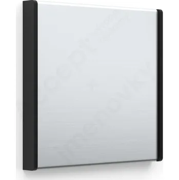 Informační tabulka Stříbrná&nbsp;dveřní tabulka&nbsp;ACS&nbsp;o velikosti&nbsp;93 x 93 mm&nbsp;s&nbsp;nezásuvným systémem