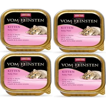 Volný čas ANIMONDA Cat Vom Feinsten Kitten Baby Pate 6x100g