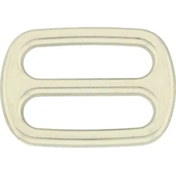 Pro Háčkování Posunovač na popruh 25 x 7 mm nikl Počet: 1 ks