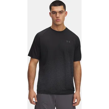 Pánské tričko Under Armour UA Tech Fade SS-BLK 6005916-001 Černá XXL