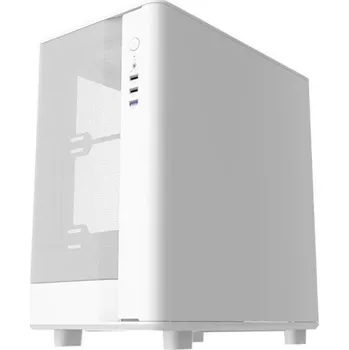 PC skříň Počítačová skříň DARKFLASH DB330M Mesh White