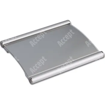 Informační tabulka Stříbrná dveřní tabulka Plato 090 o velikosti 120 x 90 mm