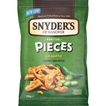 Snyder's kousky preclíků s příchutí papriček jalapeňo 110 g