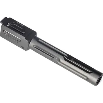 Airsoft TTI AIRSOFT CNC fixní vnější hlaveň pro Umarex/VFC G 17 Gen.5, +11mm závit - černá