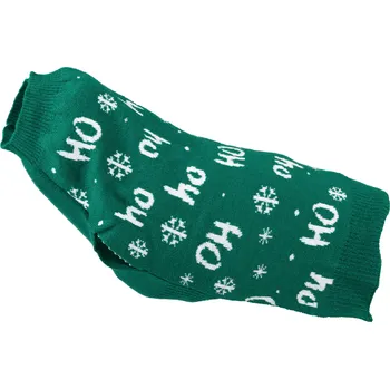 Obleček pro psa Zoofari Zoofari® Vánoční pulovr pro psa – zelený, velikost 35 (délka zad cca 35 cm)