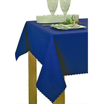 ubrus Teflonový jednobarevný ubrus - Tm. modrý O 120