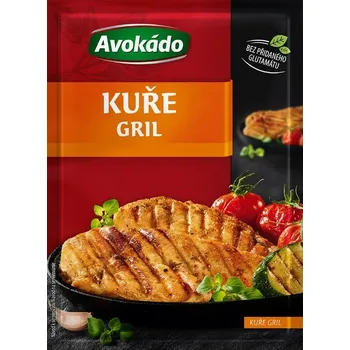 Zahradní gril Avokádo Kuře gril 34g