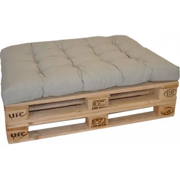 Podsedák Sedák na paletu 120x80 tmavě béžový melír