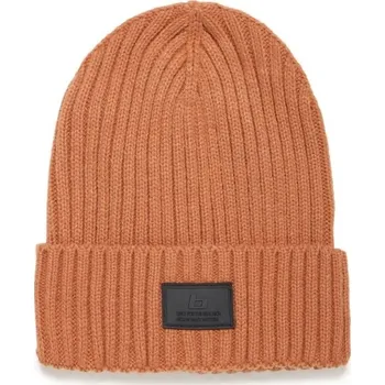 Čepice Pánská zimní čepice BLEND BHBASEL UNI Oranžová, Tmavě šedá