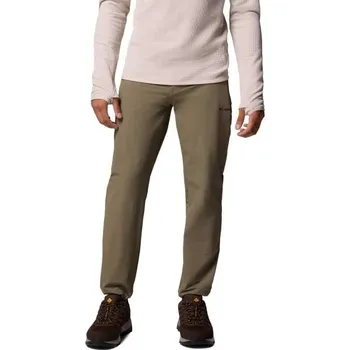 Pánská móda Pánské outdoorové kalhoty Columbia ESSENTIAL HIKE AY PANT S Khaki, Černá