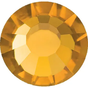 Preciosa Hotfix kameny šatonové růže MC Viva Preciosa, topaz Velikost kamene: SS6 (1.9–2.0 mm) - 20 ks v balení