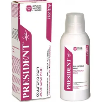 Ústní voda President Profi ústní voda s chlorhexidinem 0,2% 200 ml