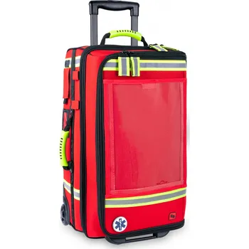 Lékárnička Elite Bags Záchranářský batoh na kolečkách EMERAIR'S TROLLEY Barva: červená