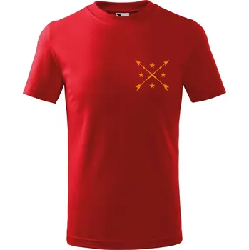 Dětská móda DOBRÝ TRIKO Dětské tričko Šípy Velikost: 110 /4 roky, Barva: Červená