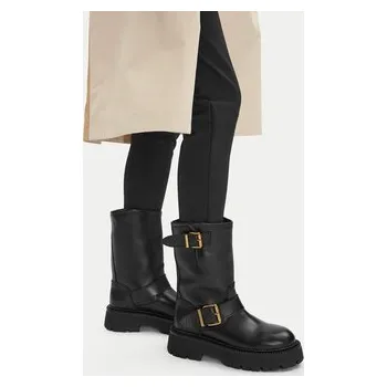 Dámská obuv Polokozačky Badura EO-CLAIRE-70866 Černá 36