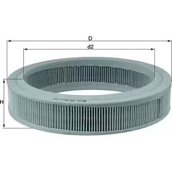 Vzduchový filtr KNECHT Vzduchový filtr KNC LX 108