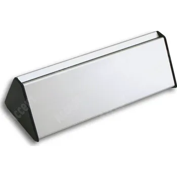 Jmenovka na stůl Stolní jmenovka ACS (nezásuvný systém, 187x62mm) - stříbrná jmenovka