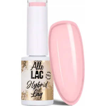 Lak na nehty AlleLac Hybridní lak 5 ml - Creamy French Collection Č. 190 Lososový