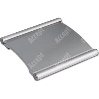 Informační tabulka Stříbrná dveřní tabulka Plato 090 o velikosti&nbsp;105 x 90 mm