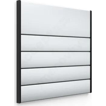 Informační tabulka Stříbrná dveřní tabulka ACS o velikosti 187 x 187 mm s nezásuvným systémem