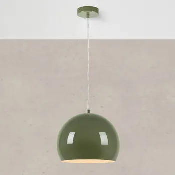 Markslöjd Závěsné světlo Pop, Ø 28 cm, zelené, kov zelený 1 x 20 W - Doprava zdarma