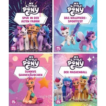 První čtění Nelson Mini-Bücher: 4er My little Pony 9-12