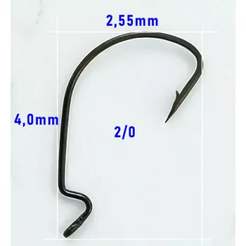 Rybářský háček OFFSETOVÝ HÁČEK KUMHO VEL 2/0 - 10KS