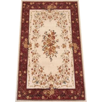 Koberec Kusový koberec CASABLANKA 07 červený Červená Květiny 1cm až 1,9cm CASABLANCA 30/30/120 120x170