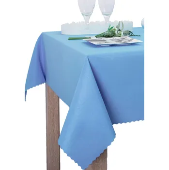 ubrus Teflonový jednobarevný ubrus - Světle modrý 75x75