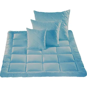 přikrývka Přikrývka ovčí vlna FORTUNA-DUO-140x200 -2x750g modrá