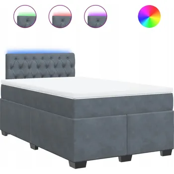 Postel Jednolůžková dřevěná postel 120x200 bílá