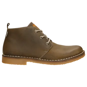 Pánské polobotky Hnědé Kožené Chukka Polobotky Wojas 2440090 40