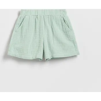 Dívčí sukně Reserved - Mušelínové kraťasy - bledá zelená - 994BO-07X - 994BO-07X-146