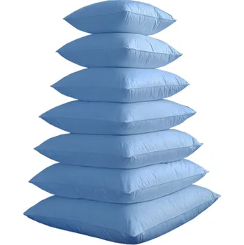 Polštář Polštář peří 45x45 500g modrá sypka